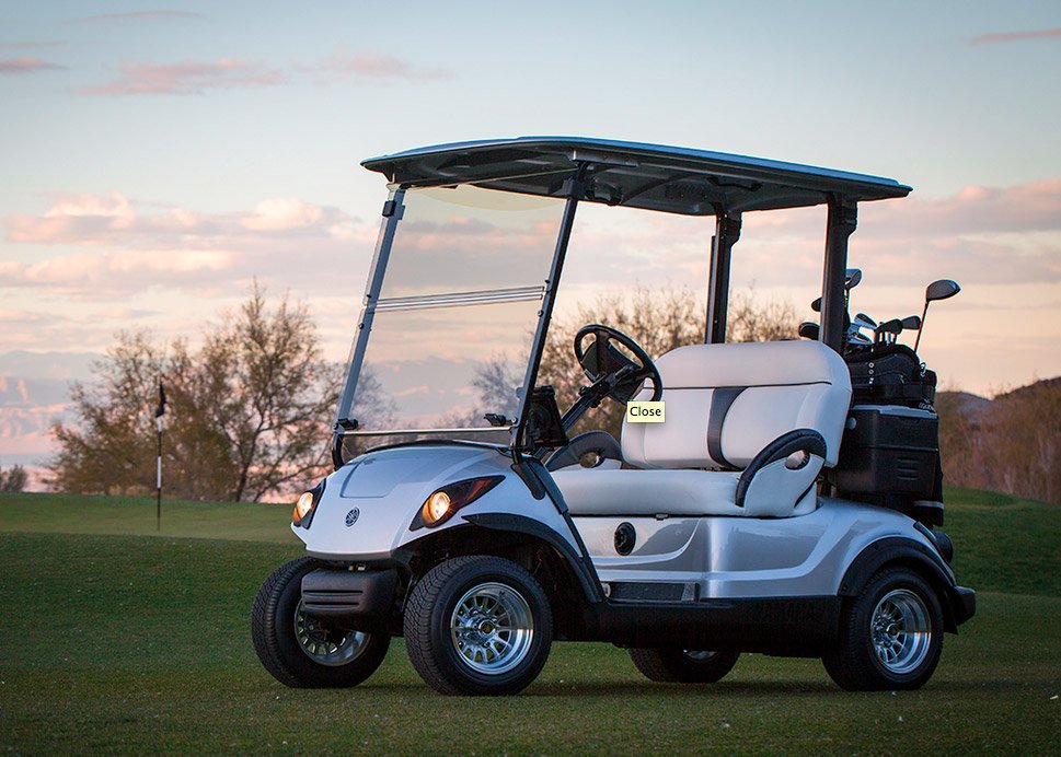 Yamaha golf cart used for diagnosing backfiring and exhaust valve faults