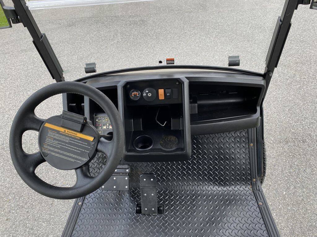 Cushman Hauler dashboard and gauge cluster used to sort Cushman golf cart fault basics warning signs