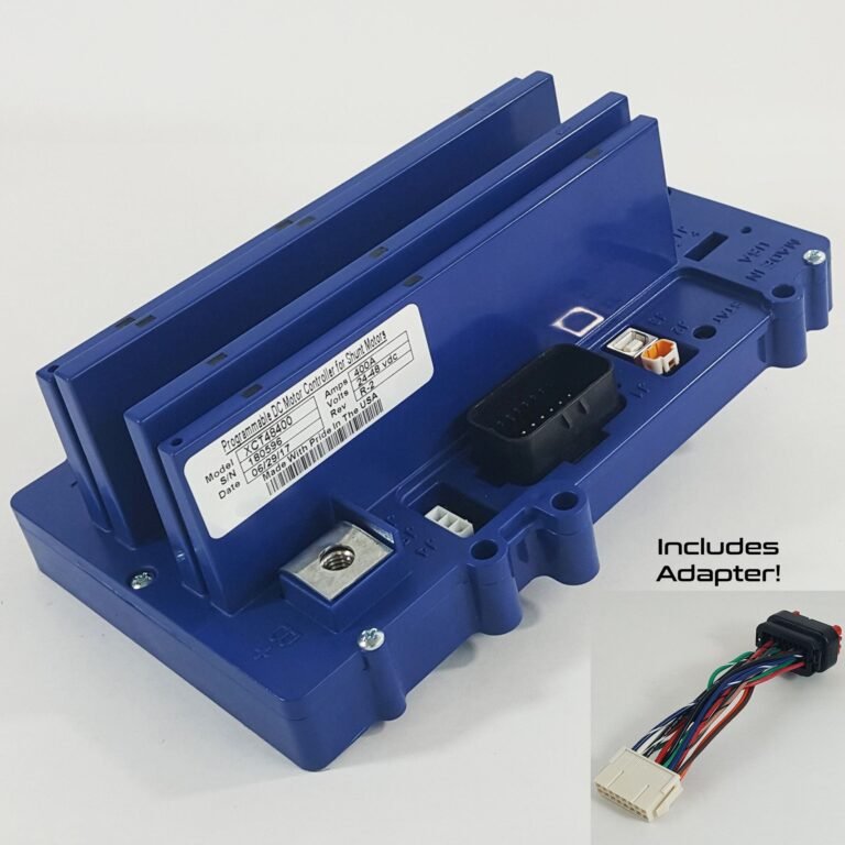 alltrax xct programmable dc motor controller for golf carts