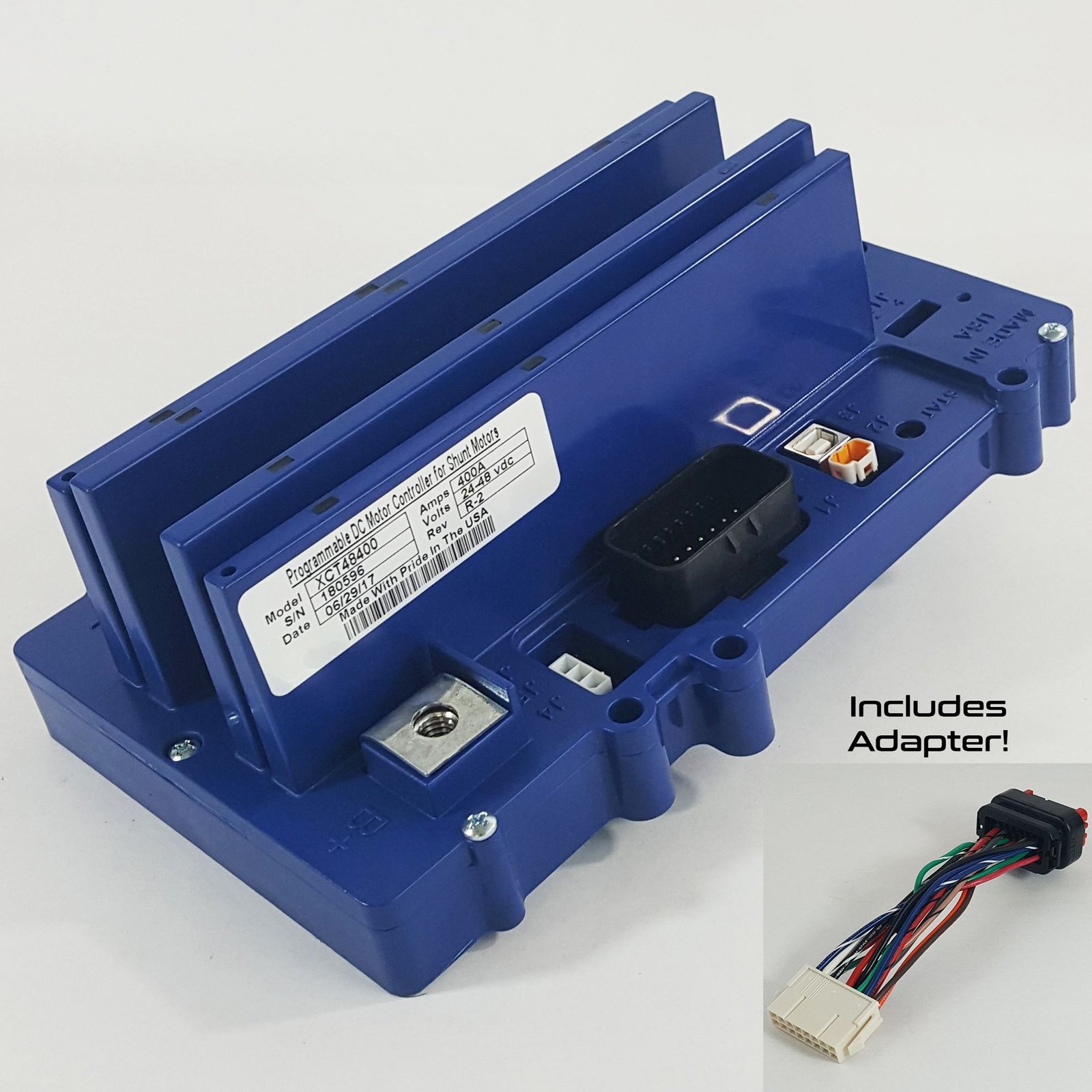 alltrax xct programmable dc motor controller for golf carts