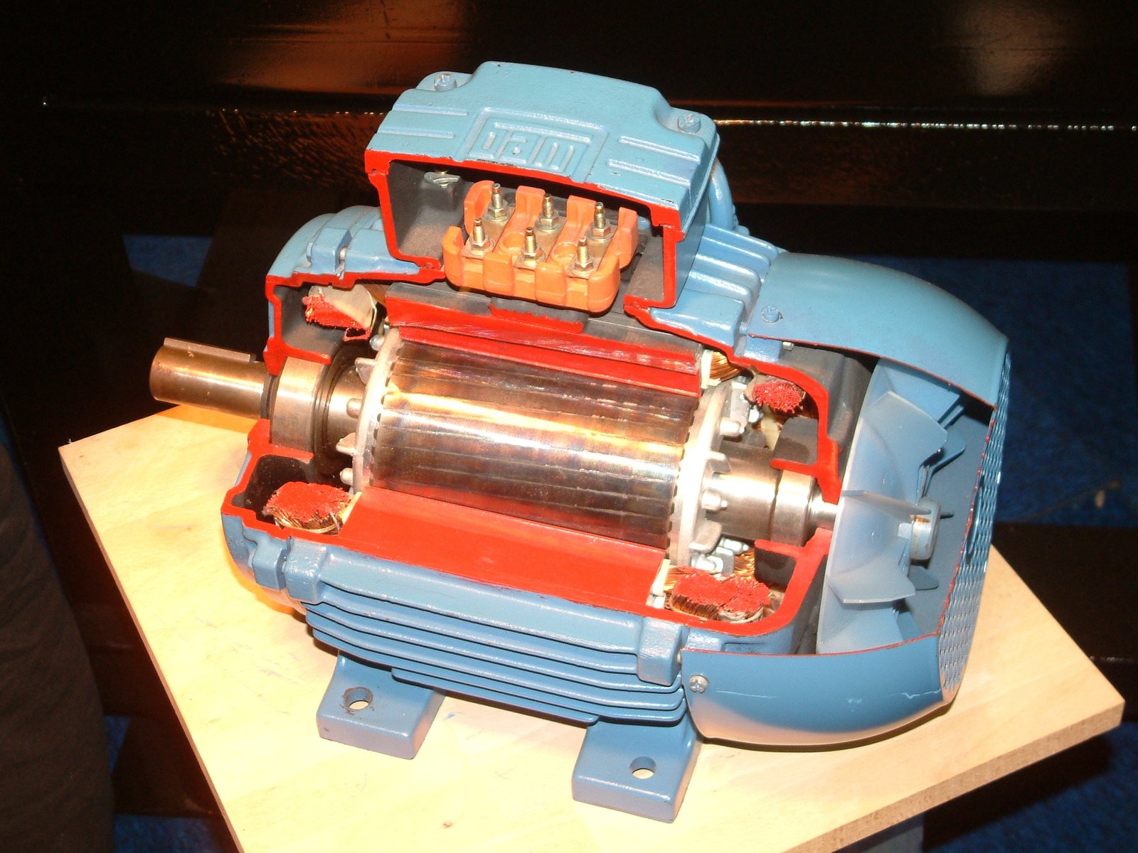 cutaway electric motor for golf cart motor sizing
