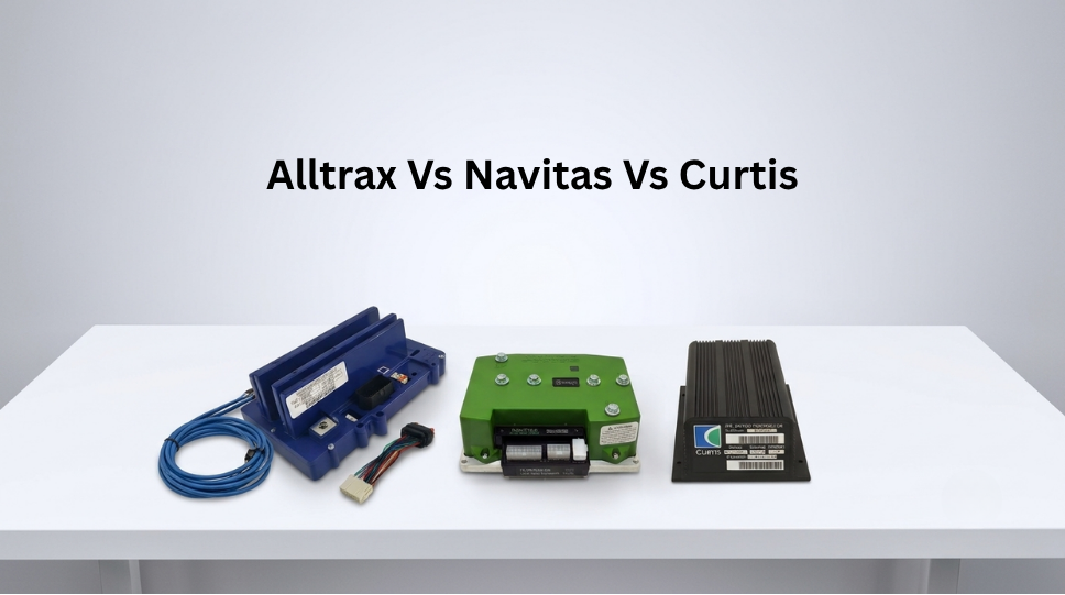 Alltrax vs Navitas vs Curtis golf cart motor controller comparison
