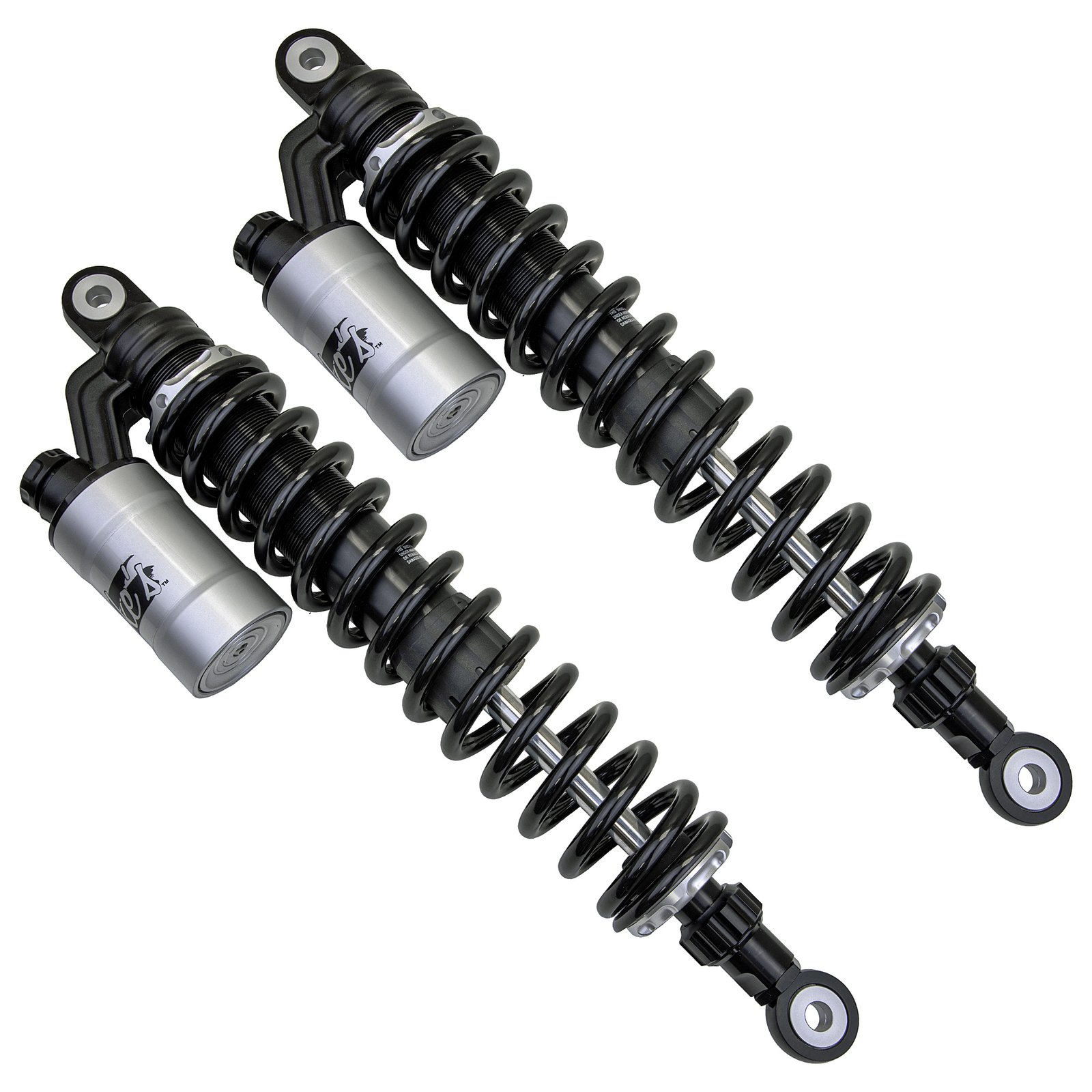 Golf cart external reservoir shock absorber upgrade