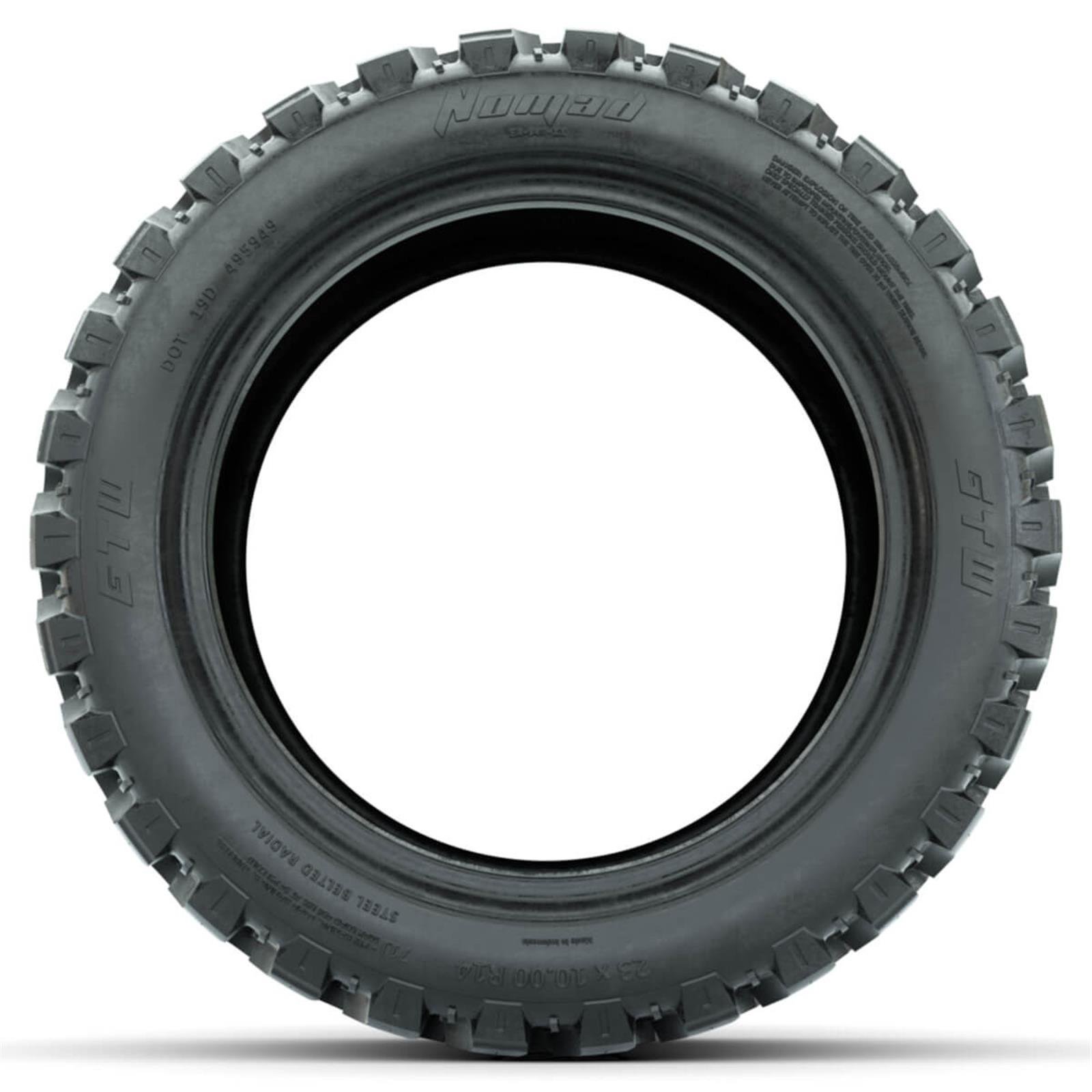 GTW Nomad all-terrain golf cart tire tread