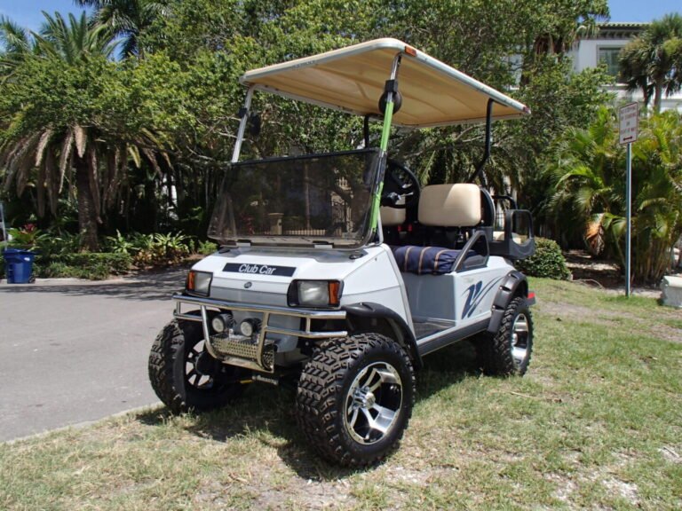 club car representing the big 3 golf carts brands
