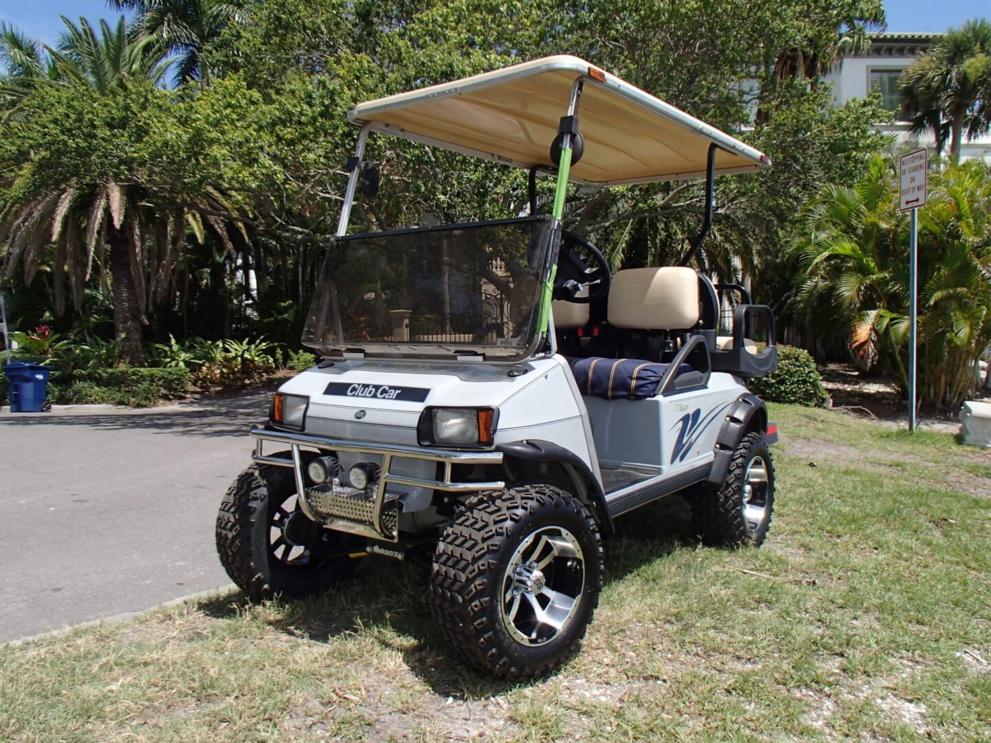 club car representing the big 3 golf carts brands