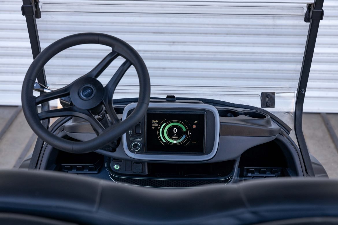 Club Car Onward fault codes displayed on dash and charger