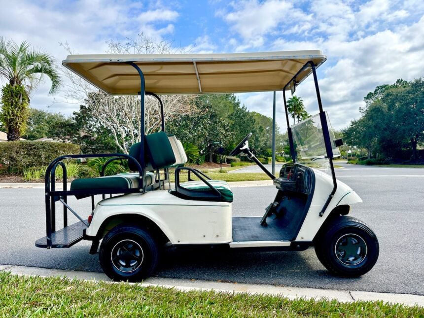 EZGO TXT stuck gas pedal throttle linkage cart