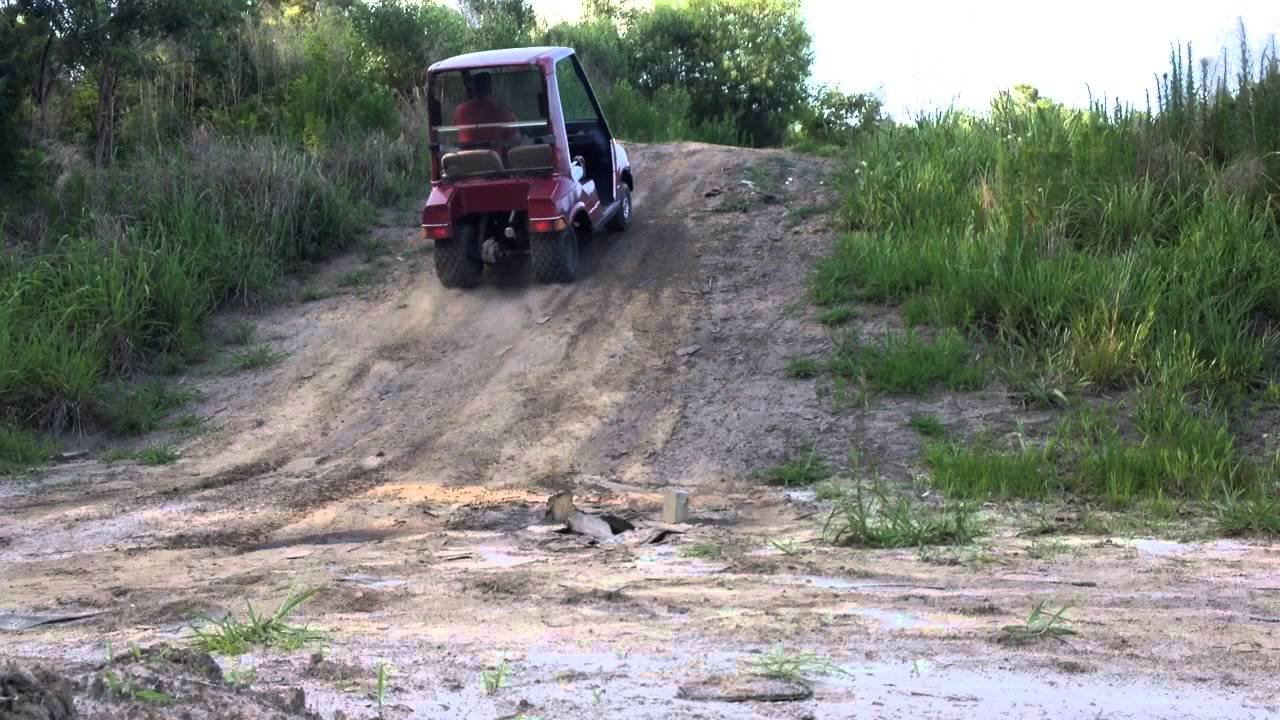 ICON golf cart slow on hills due to lithium pack sag or oversized tires