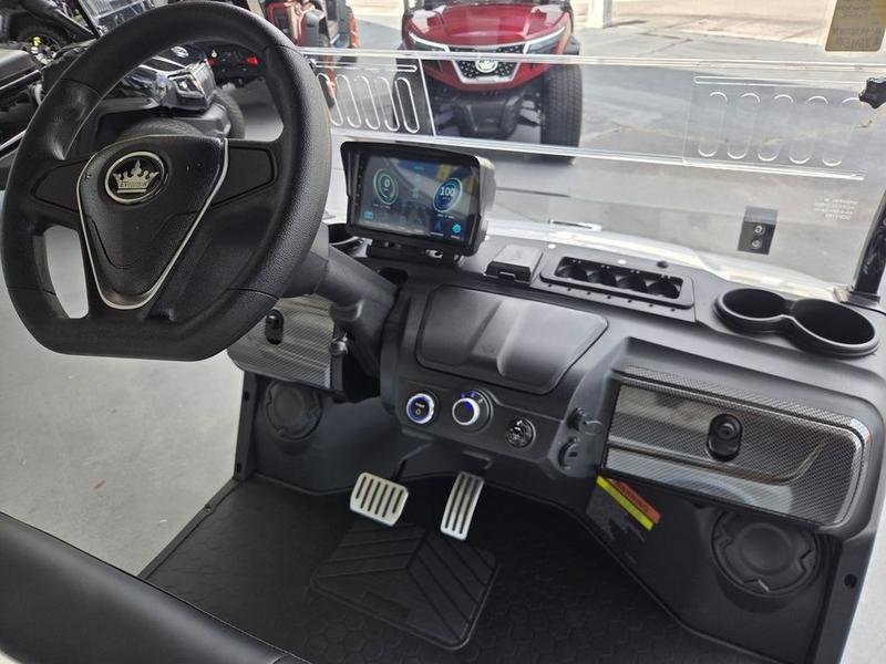 Evolution golf cart dash display showing an error code warning that needs to be read and diagnosed
