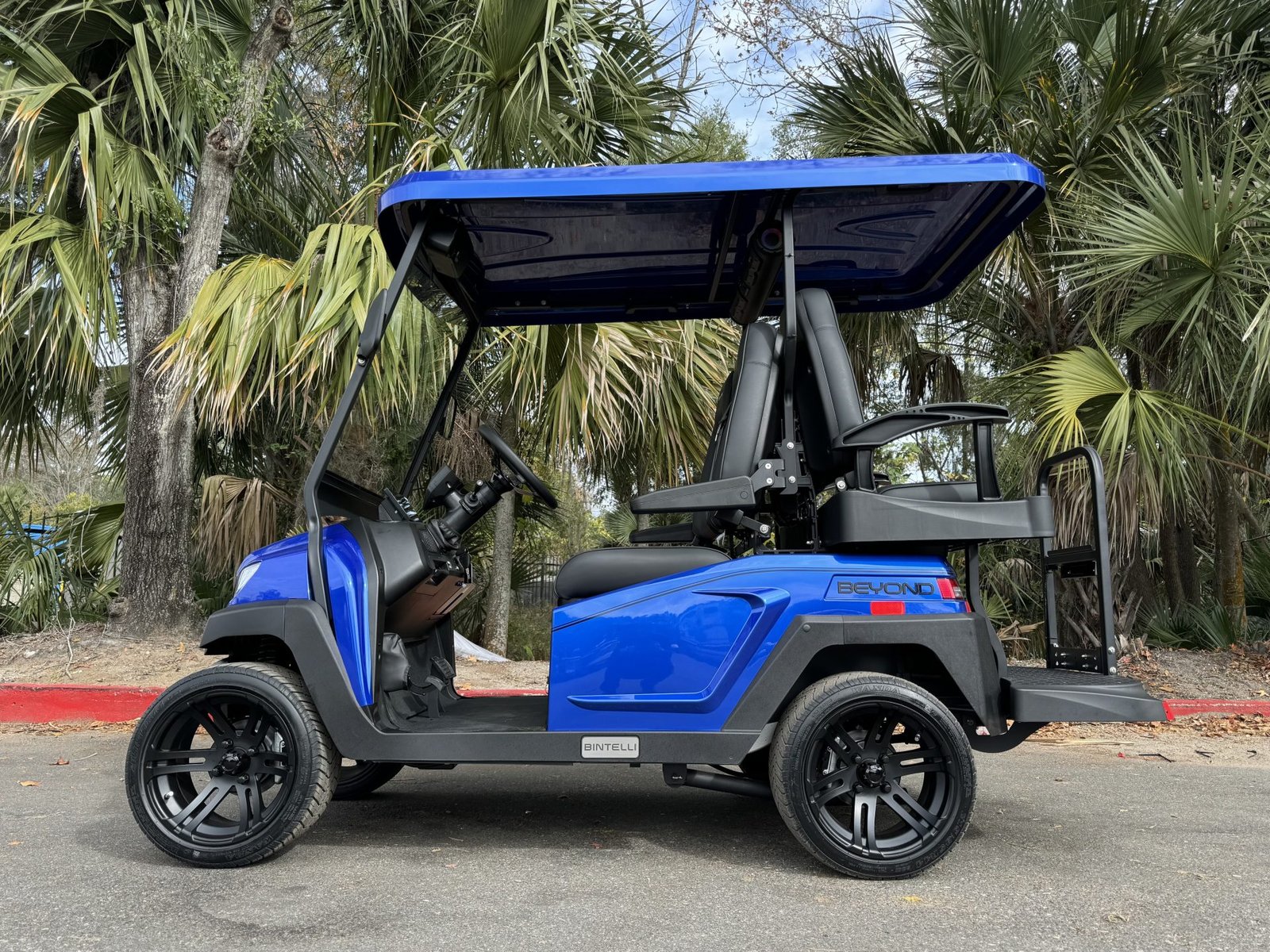 Bintelli Beyond golf cart driving, relevant to diagnosing reduced speed or limp mode