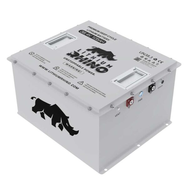 Lithium golf cart battery and conversion components