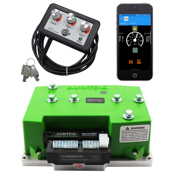 Navitas TAC2 AC controller kit with On-The-Fly programmer and Navitas Bluetooth app
