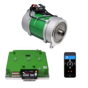 Navitas TAC3 DC to AC conversion kit with 7.5kW AC motor, TAC3 850A controller and Navitas app
