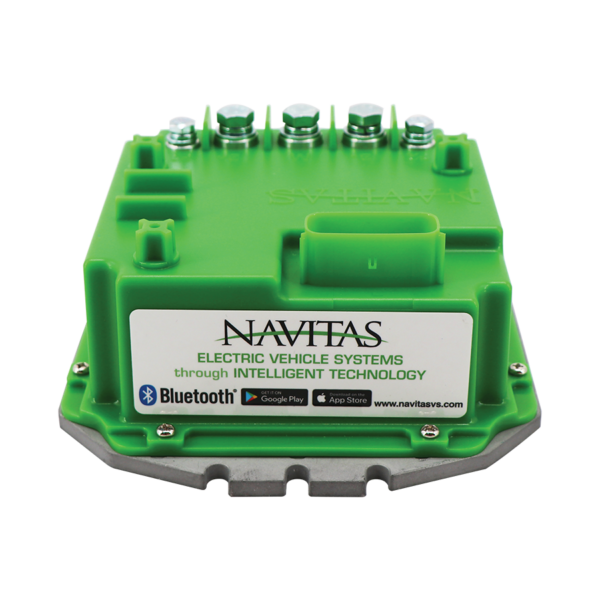 Navitas TSX 3.0 DC golf cart controller with Bluetooth, front view
