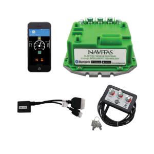 Navitas TSX 3.0 controller kit with vehicle harness, On-The-Fly programmer and Navitas Bluetooth app