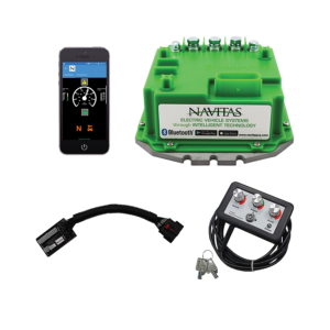 Navitas TSX 3.0 controller kit with vehicle harness, On-The-Fly programmer and Navitas Bluetooth app