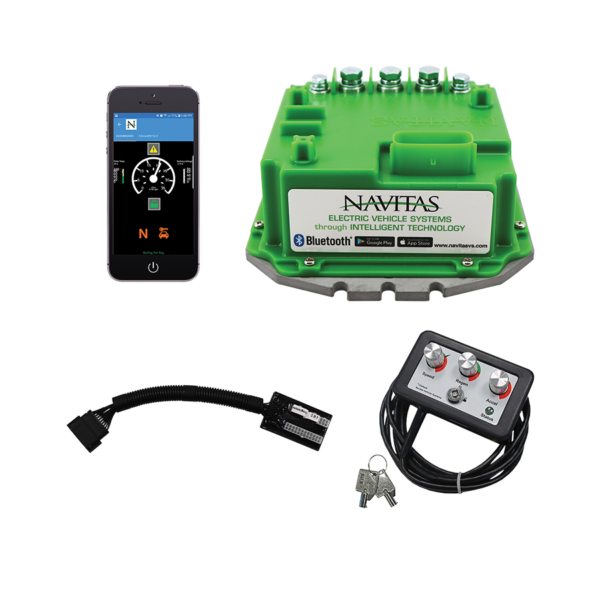 Navitas TSX 3.0 controller kit with vehicle harness, On-The-Fly programmer and Navitas Bluetooth app
