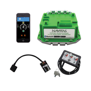 Navitas TSX 3.0 controller kit with vehicle harness, On-The-Fly programmer and Navitas Bluetooth app