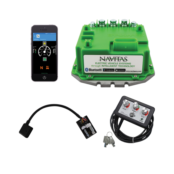 Navitas TSX 3.0 controller kit with vehicle harness, On-The-Fly programmer and Navitas Bluetooth app