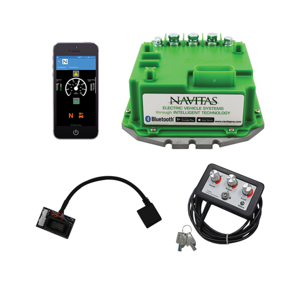 Navitas TSX 3.0 controller kit with vehicle harness, On-The-Fly programmer and Navitas Bluetooth app