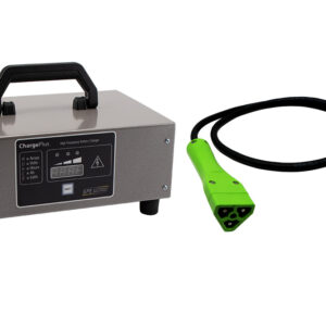SPE ChargePlus Golf Cart Battery Charger with E-Z-GO ELiTE lithium connector, programmed for e-z-go elite factory samsung sdi lithium batteries
