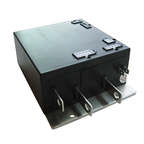 Curtis 1206MX controller for E-Z-GO PDS with multi-pin connectors on top and blade power terminals