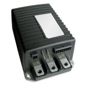 Curtis 1510A series controller case for Club Car IQ with 16-pin connector, programmer port and power terminals