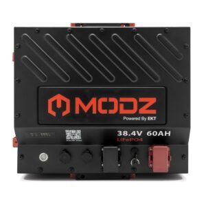 MODZ 38.4V 60Ah LiFePO4 battery, included in the MODZ 36V 60Ah Nano LiFePO4 golf cart battery bundle
